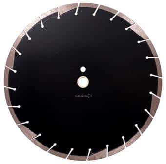 Asphalt and Green Concrete Diamond Blade
